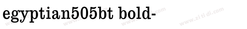 egyptian505bt bold字体转换 egyptian505bt bold字体转换